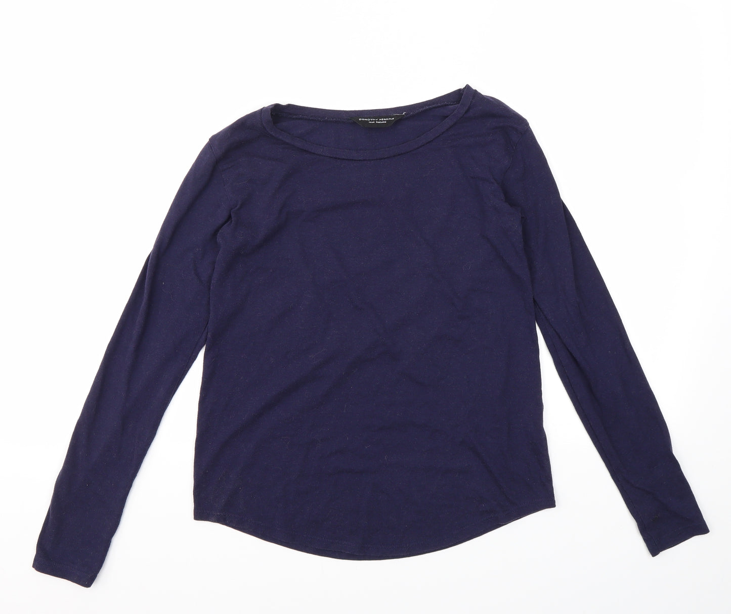 Dorothy Perkins Womens Blue   Basic T-Shirt Size 10