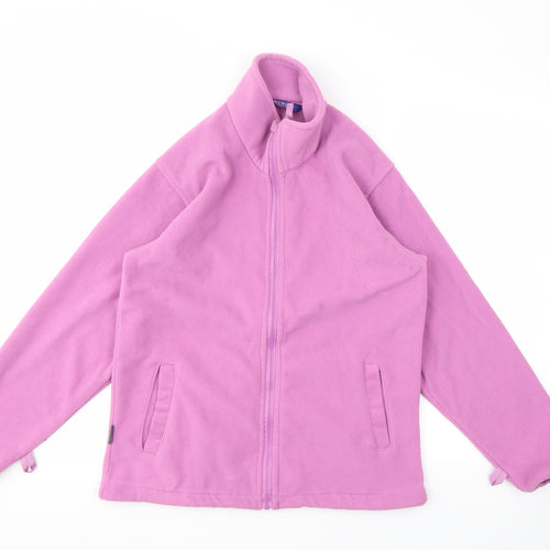 Portwest Womens Pink   Full Zip Jumper Size S