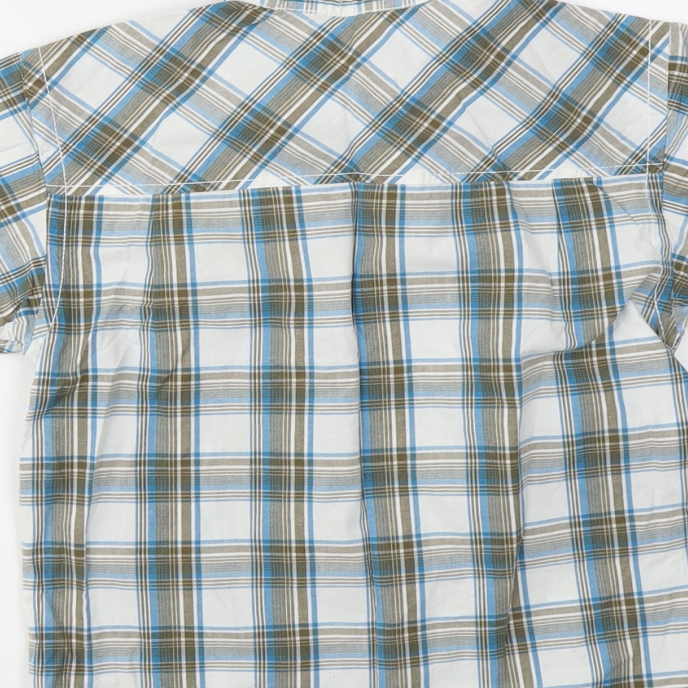 PRIMARK  Boys Multicoloured Check  Basic Button-Up Size 9-10 Years