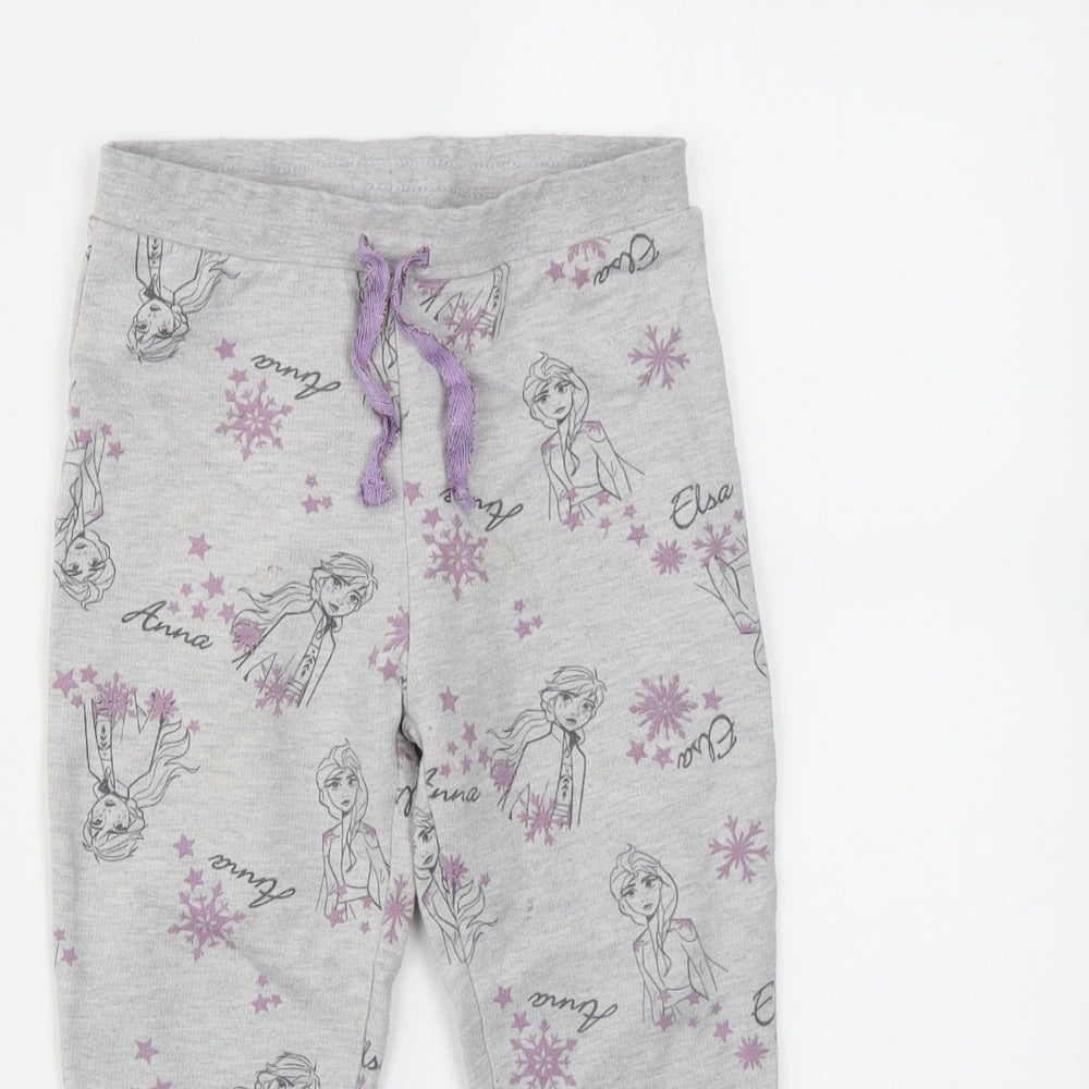 George Girls Multicoloured Geometric  Jogger Trousers Size 4-5 Years