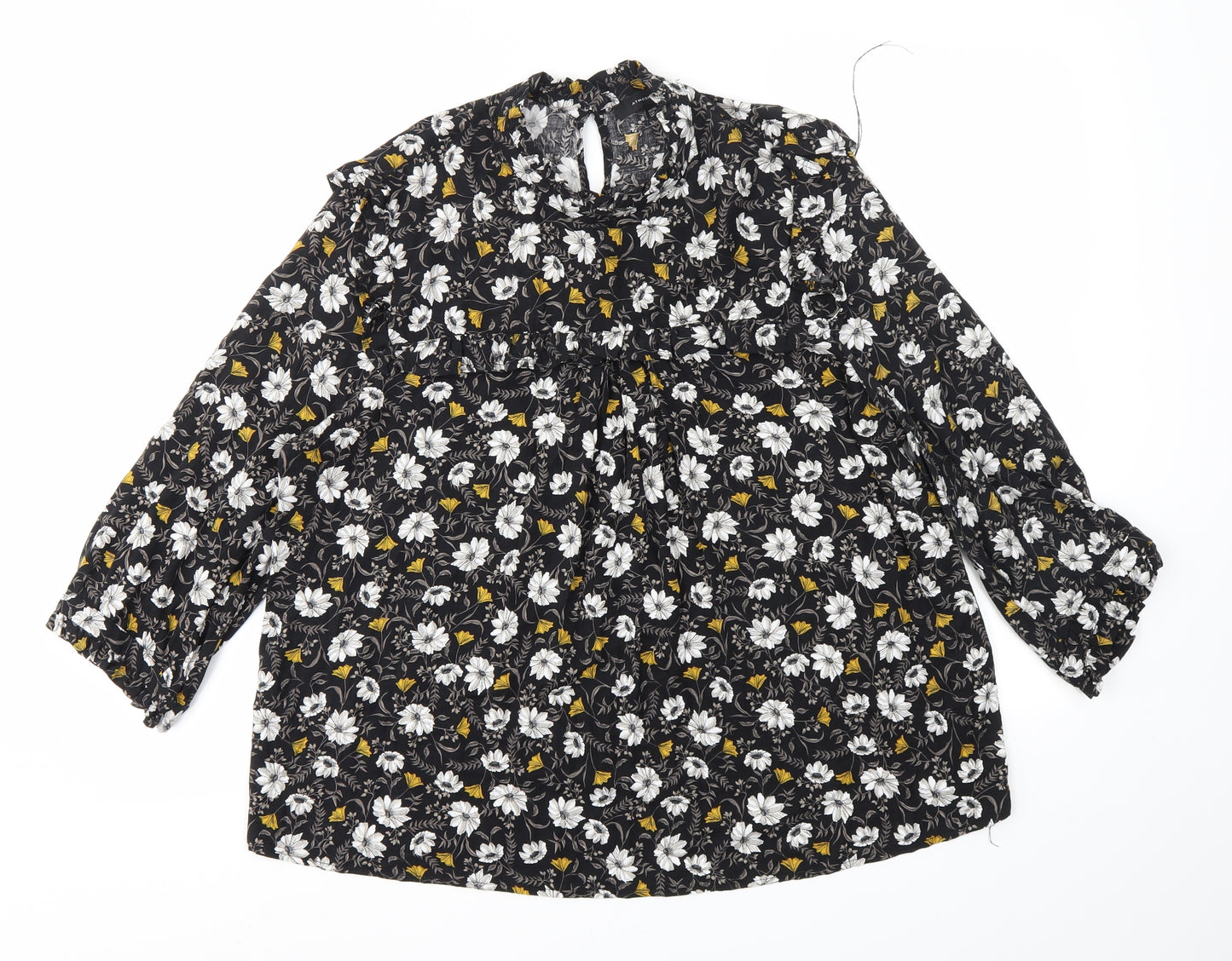 Primark Womens Multicoloured Floral  Basic Blouse Size 16