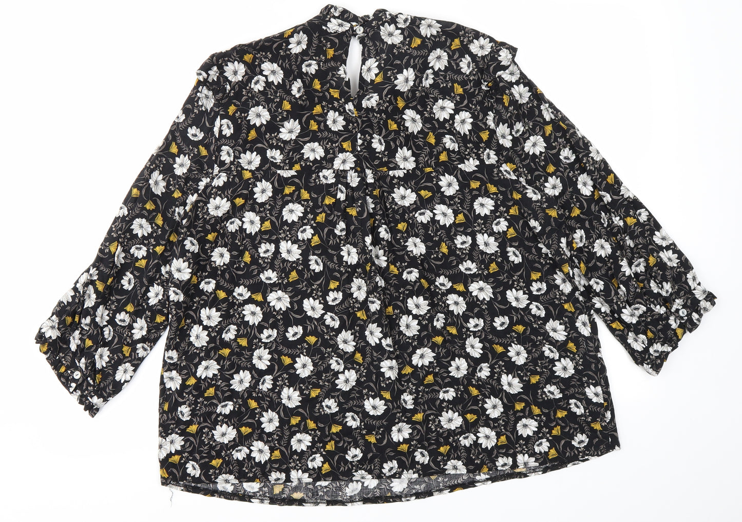 Primark Womens Multicoloured Floral  Basic Blouse Size 16