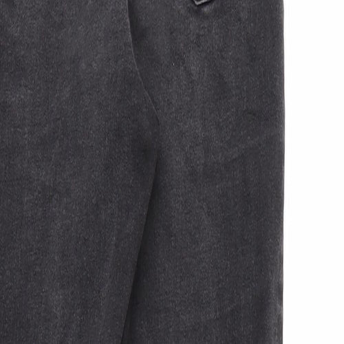 DENIM &CO  Womens Black Houndstooth  Skinny Jeans Size 12 L30 in