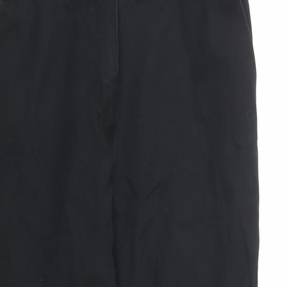 F&F Womens Black   Trousers  Size 14 L25 in