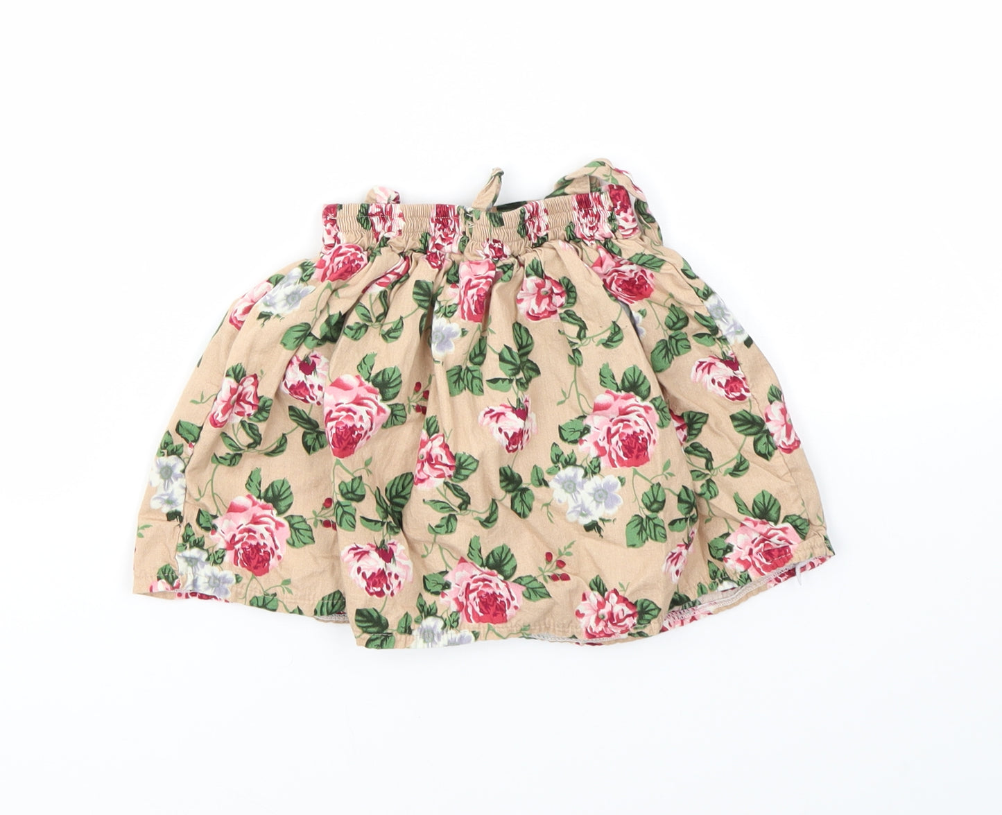 TONG BEIDI Girls Multicoloured Geometric  Flare Skirt Size 12 Months