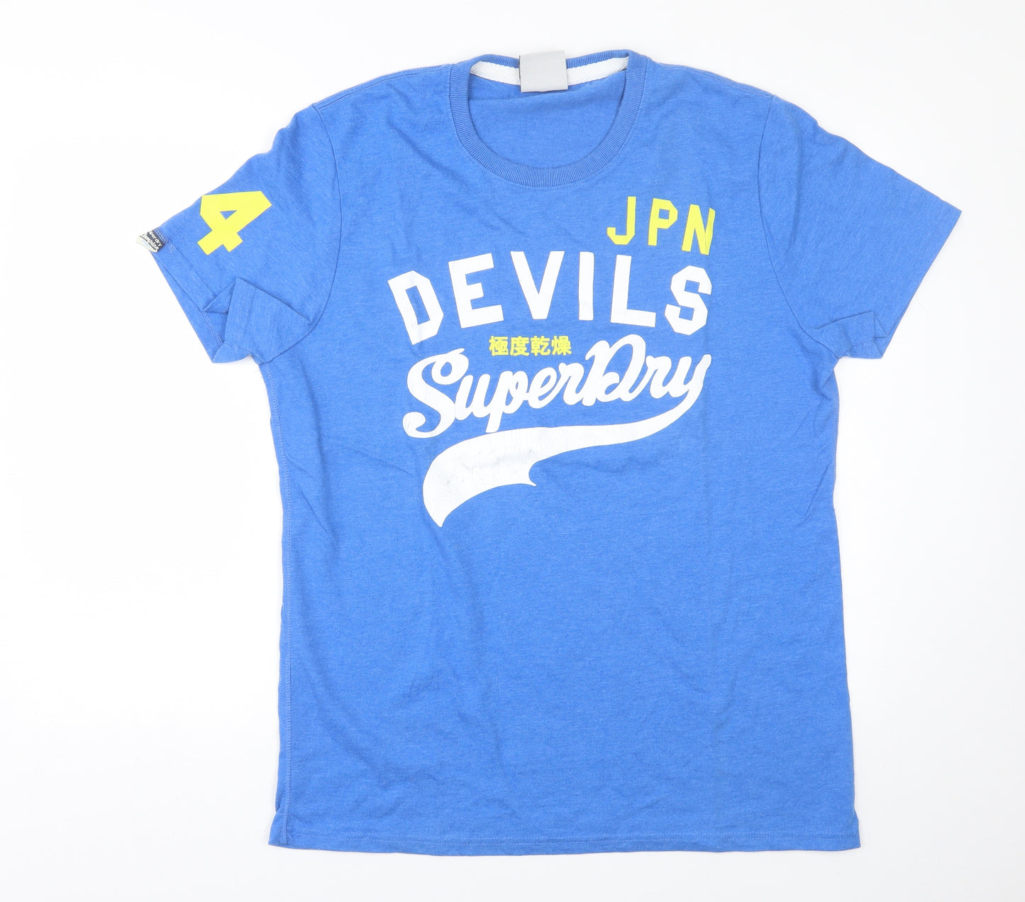 Superdry Mens Blue    T-Shirt Size 2XL