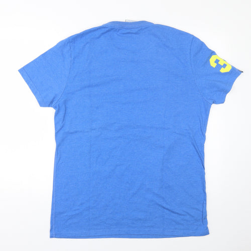 Superdry Mens Blue    T-Shirt Size 2XL