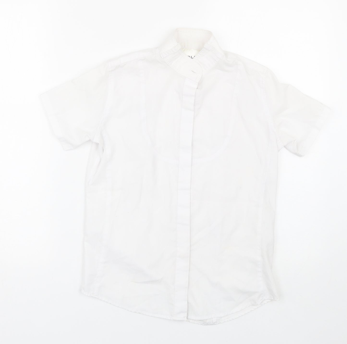 Dublin Womens White   Basic Button-Up Size 10