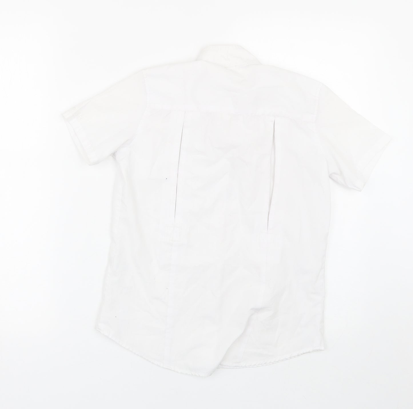 Dublin Womens White   Basic Button-Up Size 10