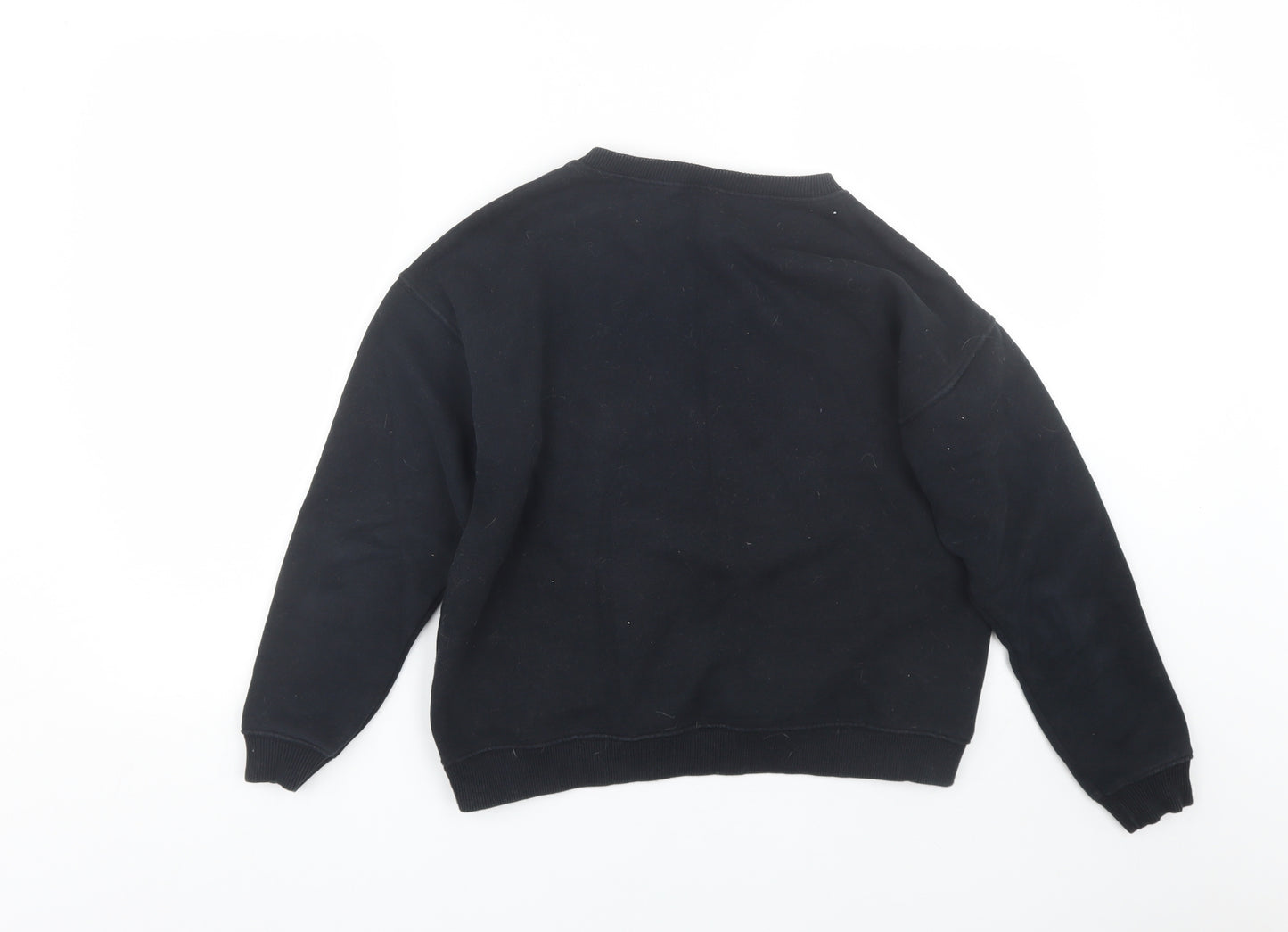 Zara Girls Black   Pullover Sweatshirt Size 13-14 Years  - Zebra
