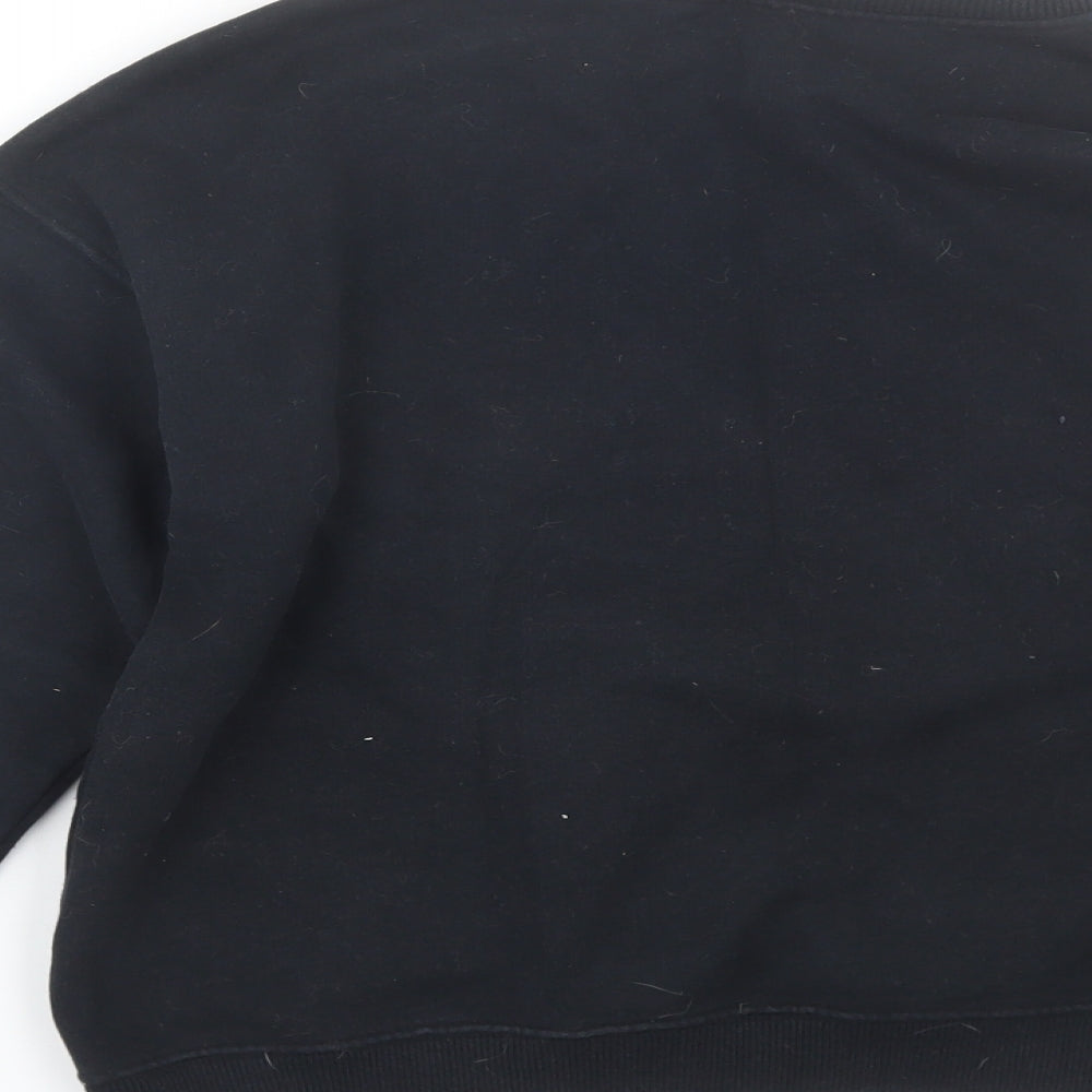 Zara Girls Black   Pullover Sweatshirt Size 13-14 Years  - Zebra