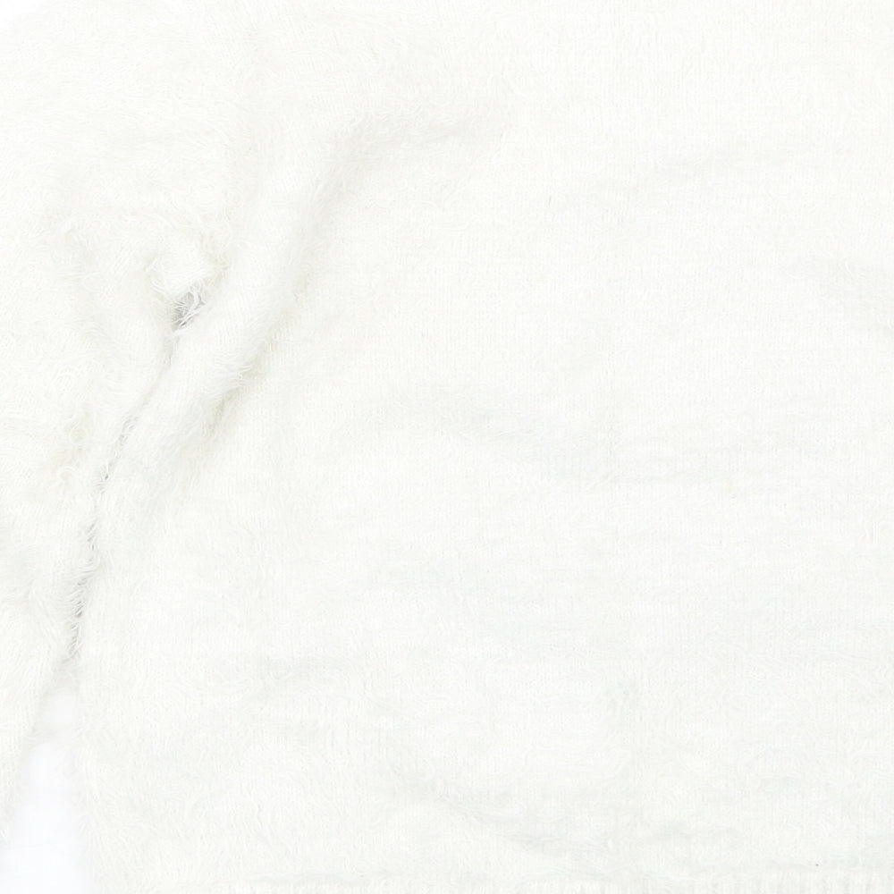 M&S Girls White   Pullover Jumper Size 12-13 Years