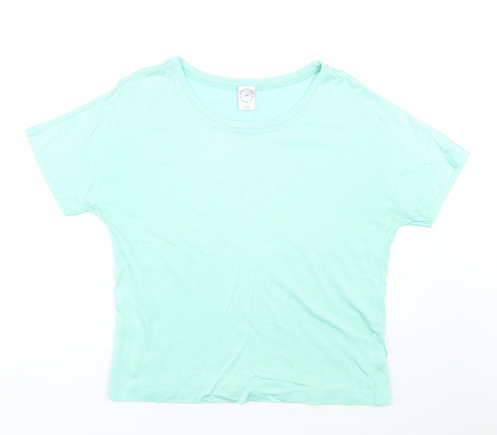 Country Casuals Womens Green Basic T-Shirt Size S