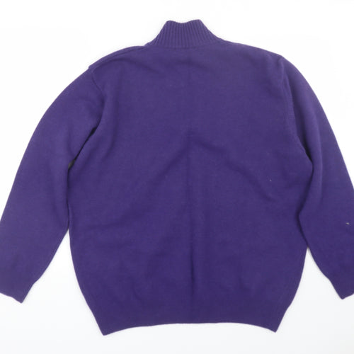 Giocanni Galli Mens Purple   Pullover Jumper Size L