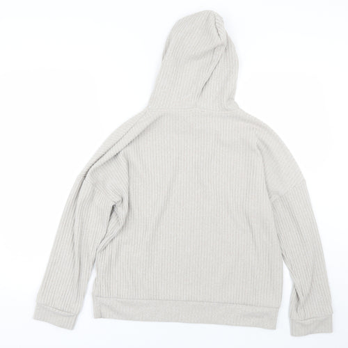 Jeff & Co Womens Beige   Pullover Hoodie Size 14