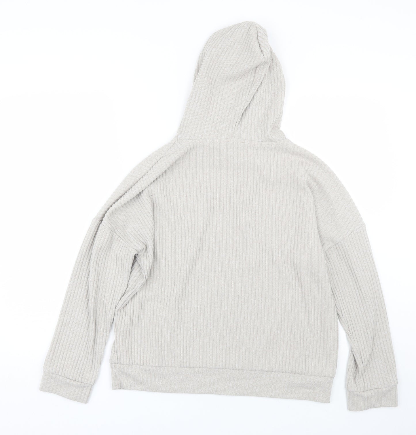 Jeff & Co Womens Beige   Pullover Hoodie Size 14