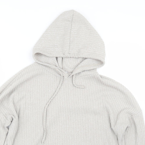 Jeff & Co Womens Beige   Pullover Hoodie Size 14