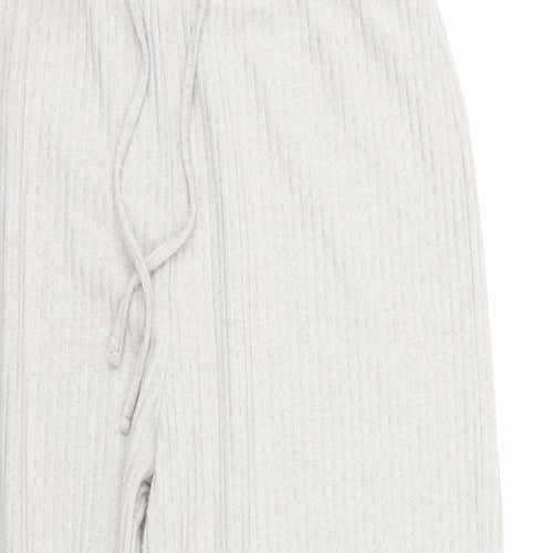 Jeff & co Womens Beige Striped  Cami Lounge Pants Size 12