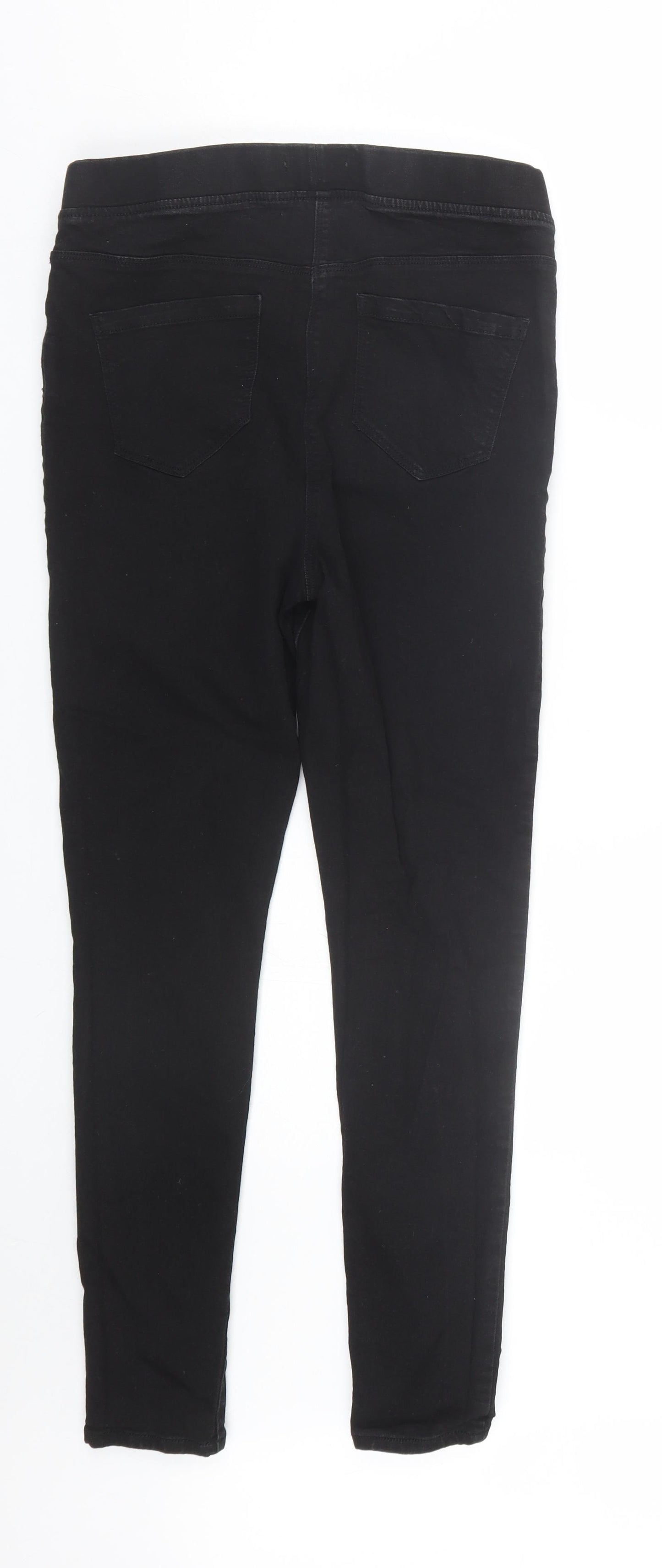 Studio Womens Black   Jegging Leggings Size 12 L26 in