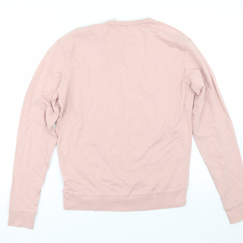 H&M Womens Pink   Pullover Sweatshirt Size S