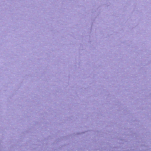 Moshulu Womens Purple Polka Dot  Top Pyjama Top Size 12