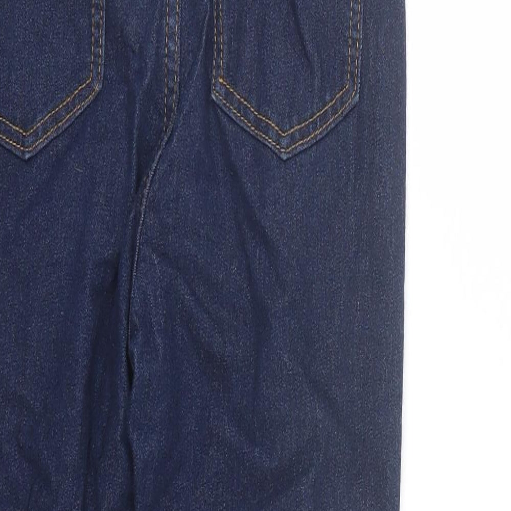 Boohoo Womens Blue  Denim Skinny Jeans Size 8 L26 in