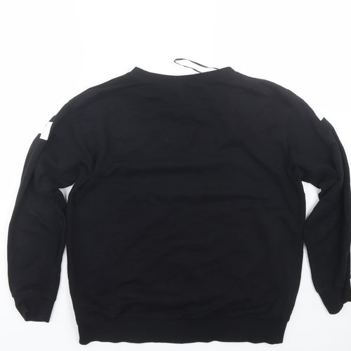 H&M Womens Black   Pullover Sweatshirt Size XS