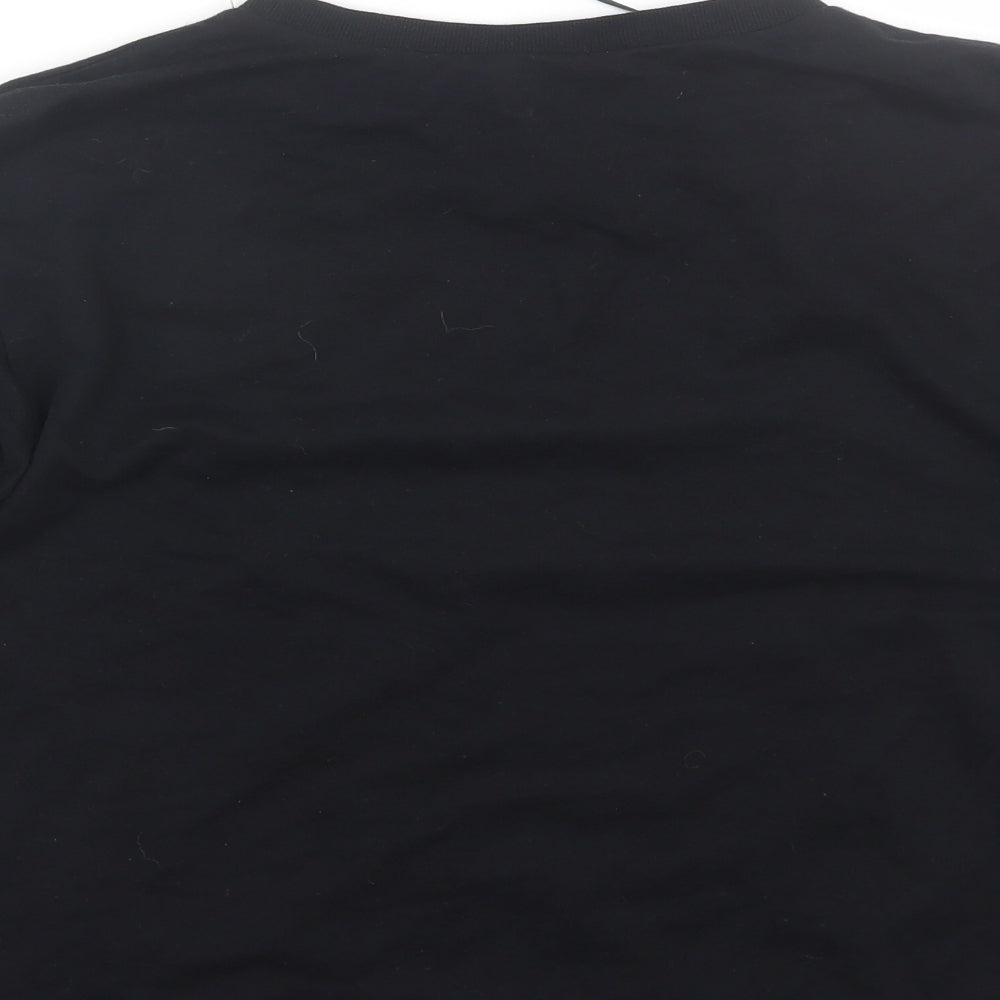 H&M Womens Black   Pullover Sweatshirt Size XS