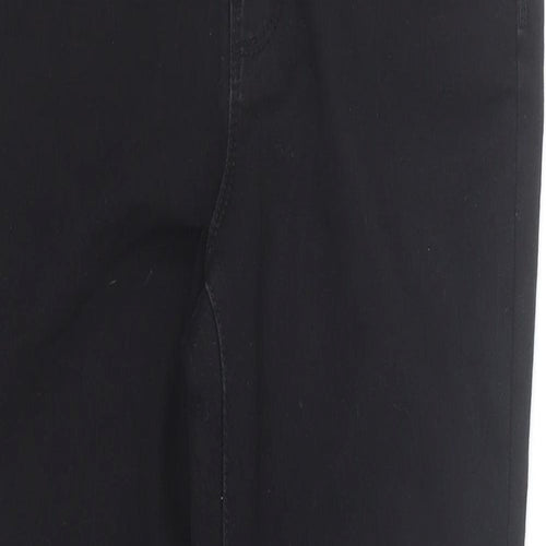 Denim co Womens Black  Denim Skinny Jeans Size 12 L26 in