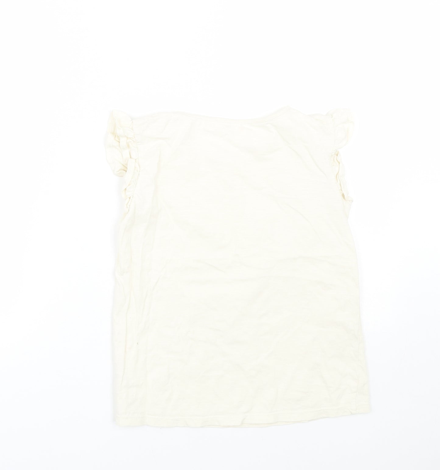 TU Girls Beige   Basic T-Shirt Size 10 Years