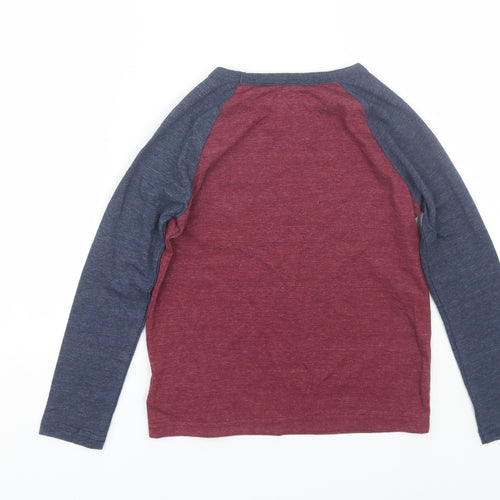 Gap Boys Red   Basic T-Shirt Size 6-7 Years