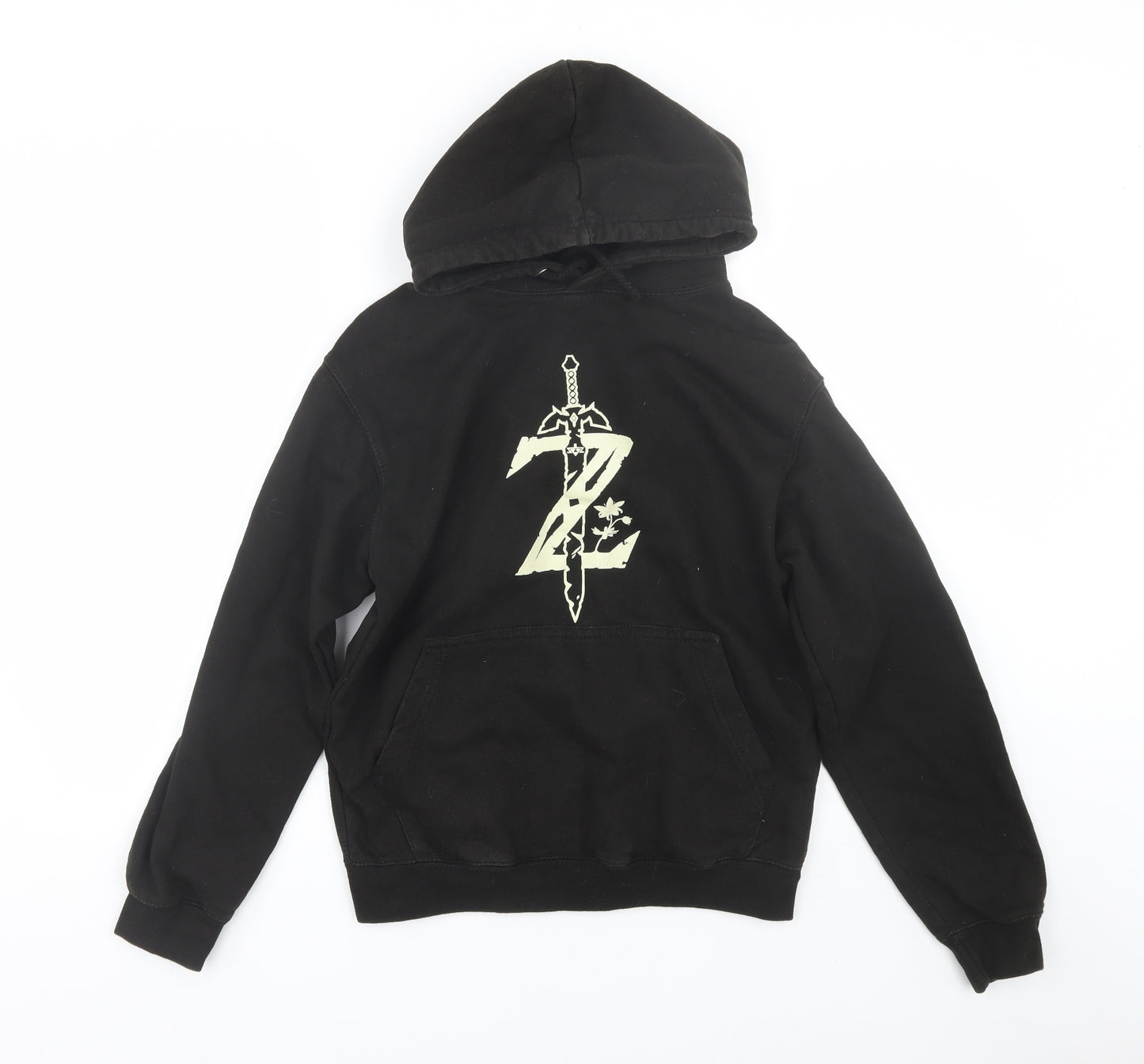 AWDs Mens Black   Pullover Hoodie Size S  - Zelda
