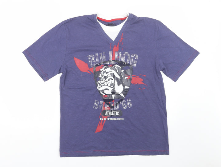 George Mens Blue T-Shirt Size M