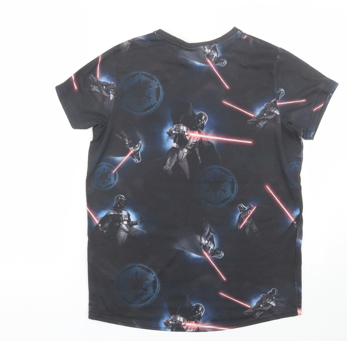 Star Wars Boys Black   Basic T-Shirt Size 12-13 Years  - Star Wars