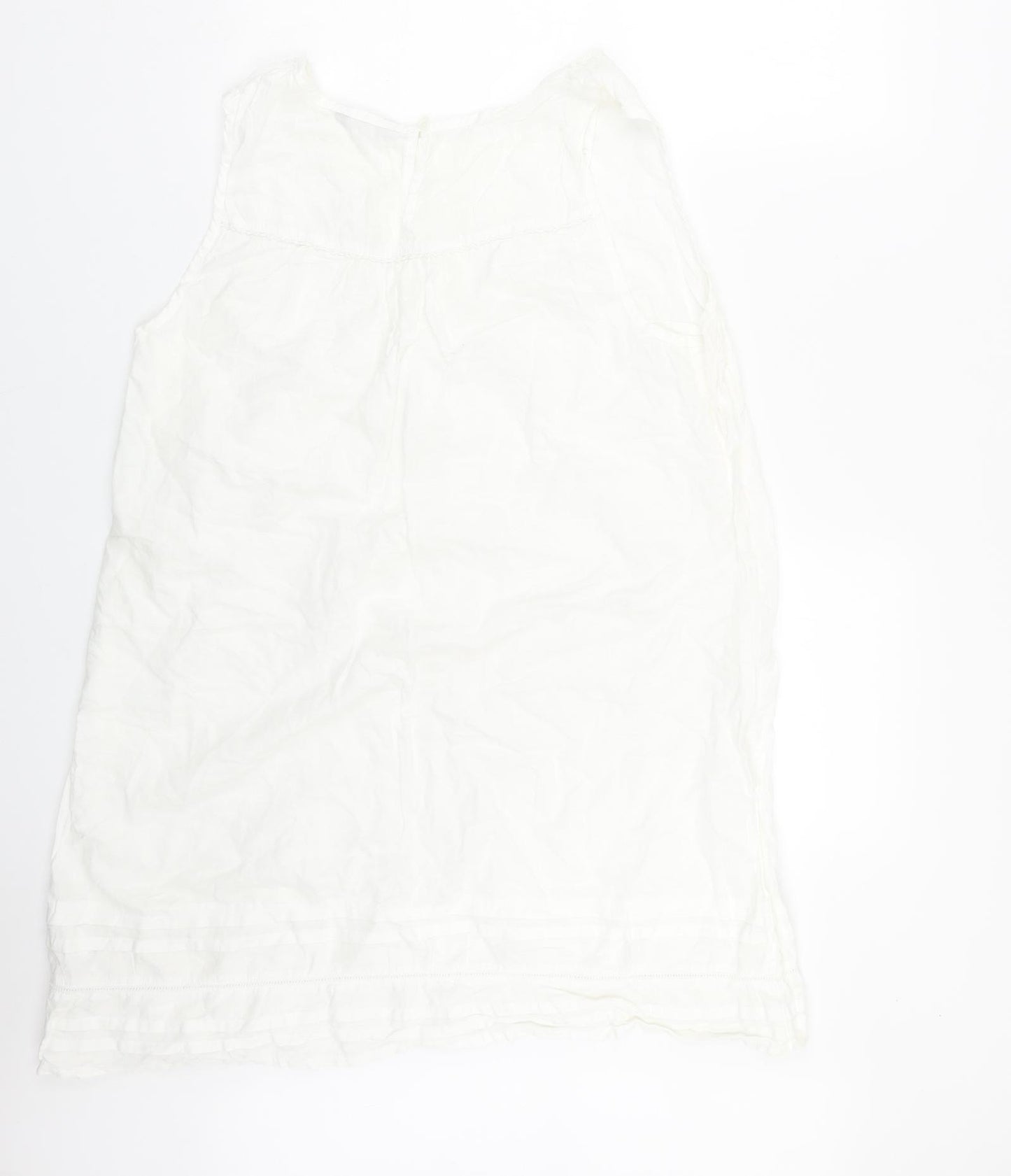 F&F Womens White   Basic Tank Size 20
