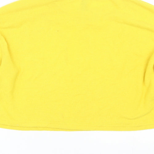 H&M Womens Yellow   Pullover Jumper Size M