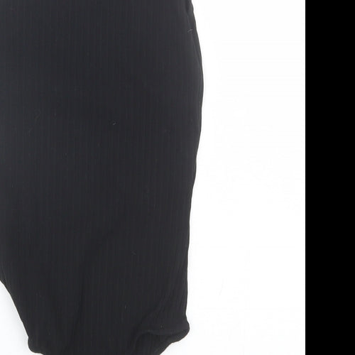 PRETTYLITTLETHING Womens Black   Catsuit One-Piece Size 6