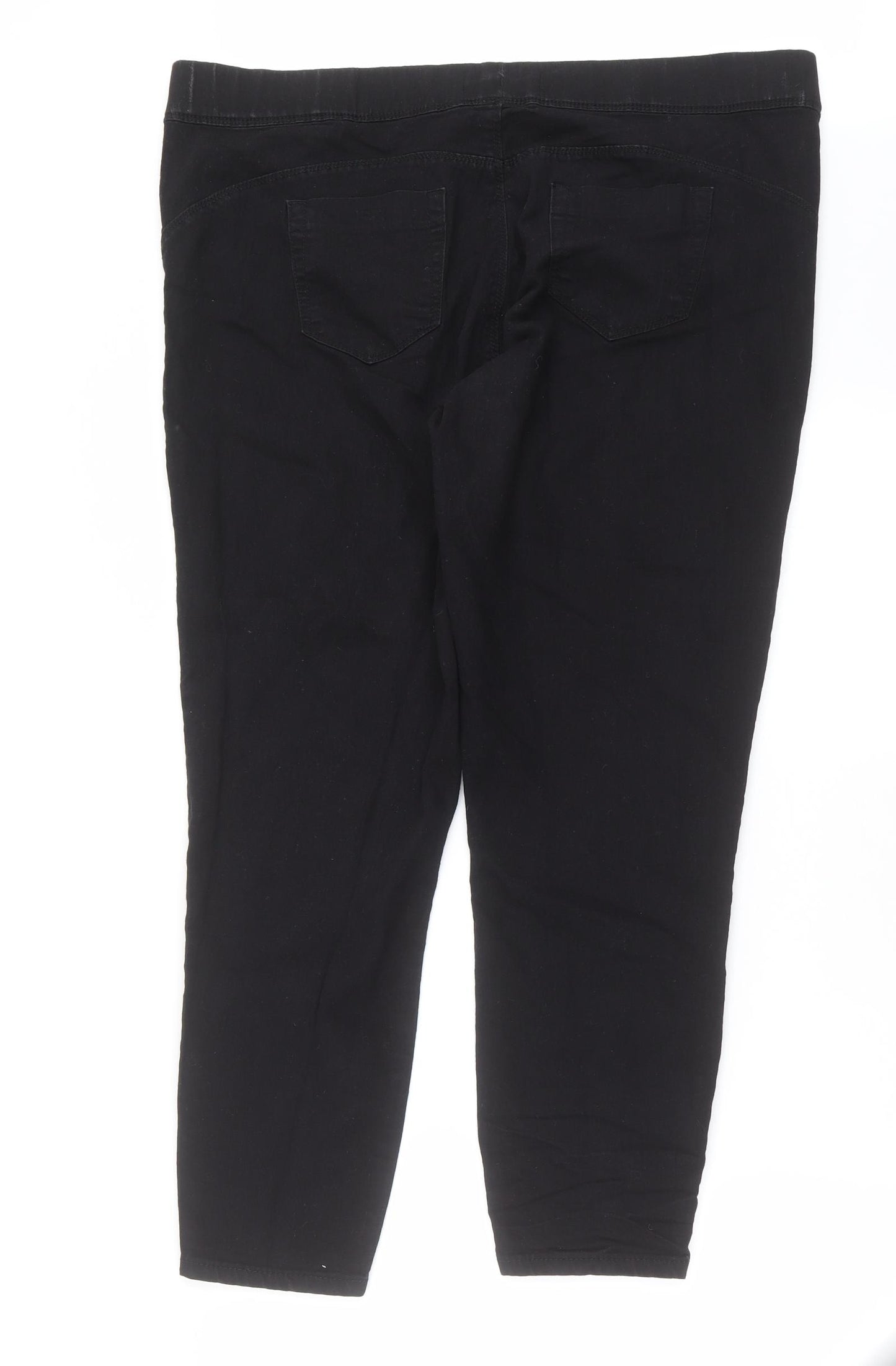 Primark Womens Black  Denim Jegging Jeans Size 20 L27 in