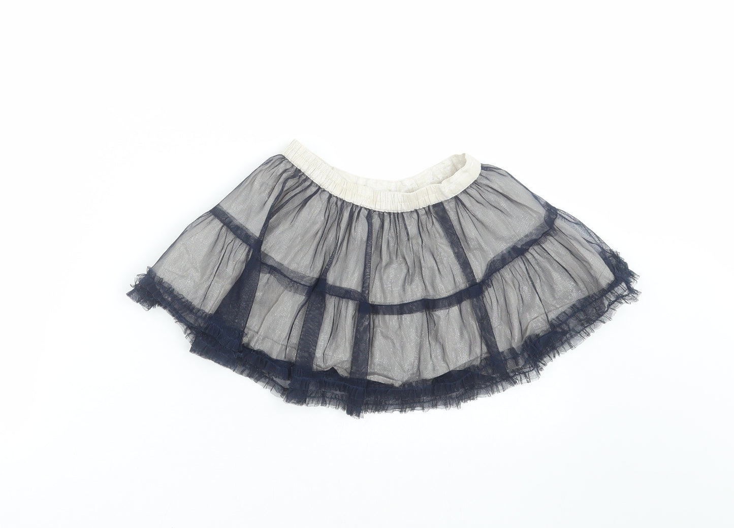BHS Girls Blue   A-Line Skirt Size 18-24 Months