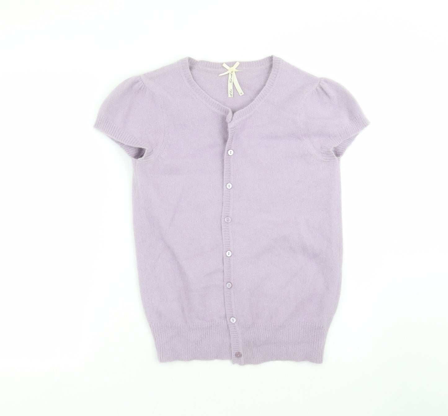 NEXT Womens Purple  Knit Cardigan Jumper Size 12
