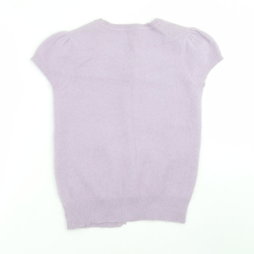 NEXT Womens Purple  Knit Cardigan Jumper Size 12