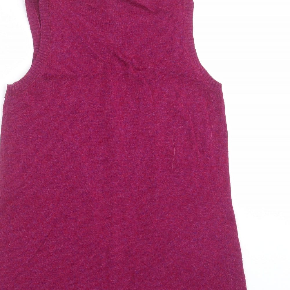 White Stuff Womens Purple  Knit Pullover Jumper Size 12