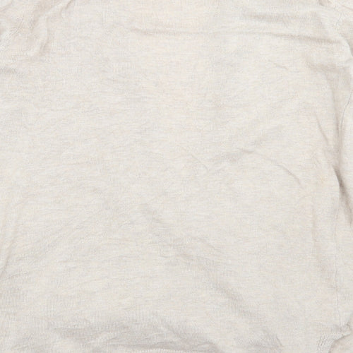 Peacocks Womens Beige  Knit Cardigan Jumper Size 12