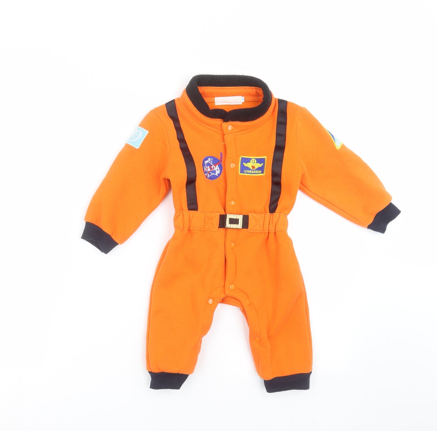Nyan Cat Baby Orange   Coverall Outfit/Set Size 24 Months  - nasa commander