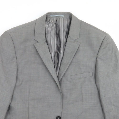 Urbane Mens Grey   Jacket Suit Jacket Size 40