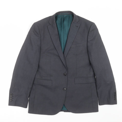 NEXT Mens Grey   Jacket Suit Jacket Size 38  - Tailored fit