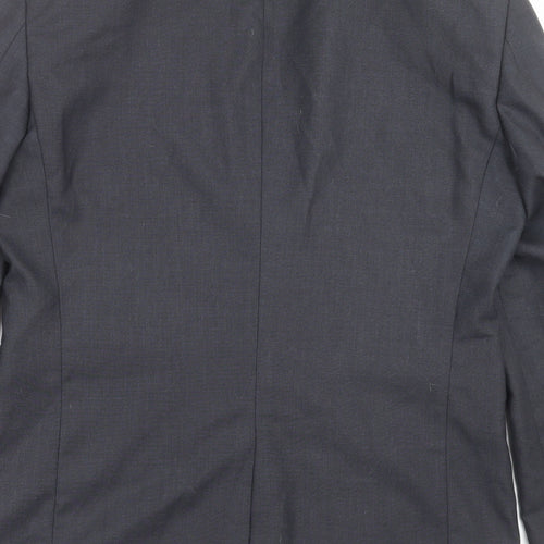 NEXT Mens Grey   Jacket Suit Jacket Size 38  - Tailored fit