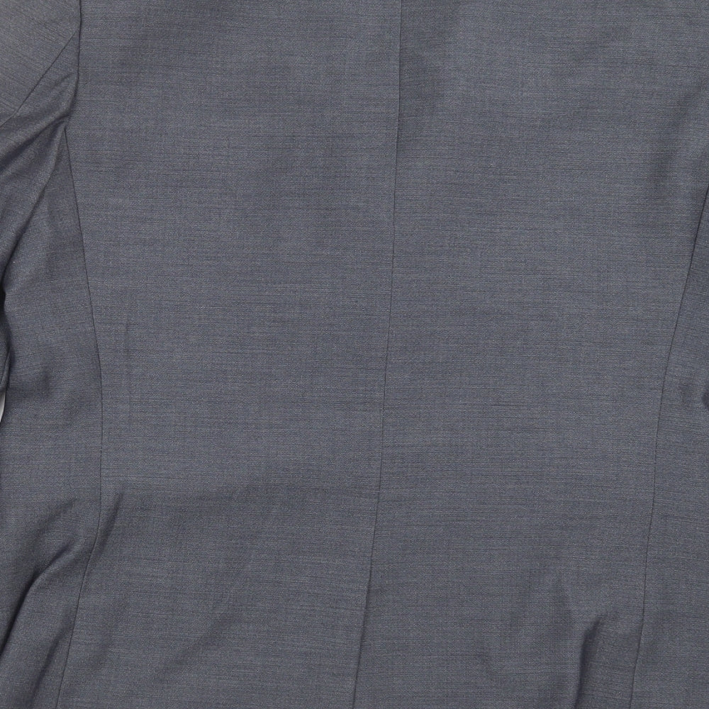 Topman Mens Blue   Jacket Suit Jacket Size 40