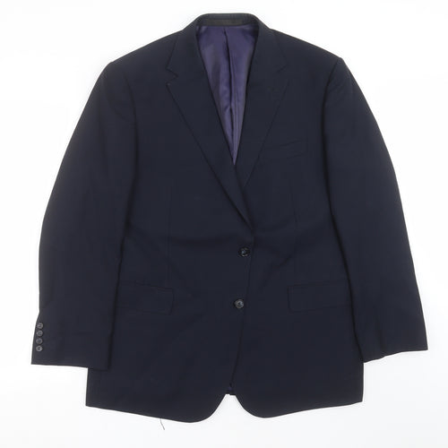 Marks and Spencer Mens Blue   Jacket Suit Jacket Size 44