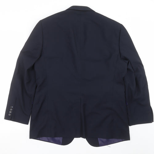 Marks and Spencer Mens Blue   Jacket Suit Jacket Size 44